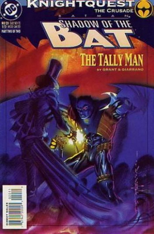 Cover of Batman: Shadow of the Bat #20. One of 250,000 Vintage American Comics on sale from Krypton!