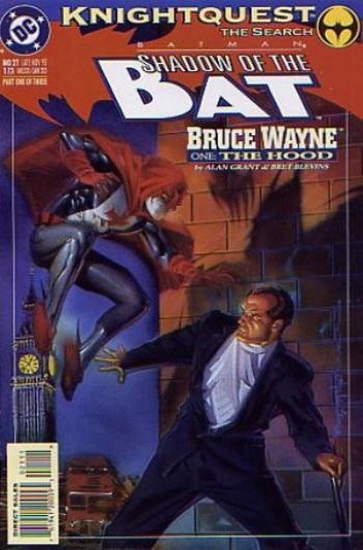 Cover of Batman: Shadow of the Bat #21. One of 250,000 Vintage American Comics on sale from Krypton!