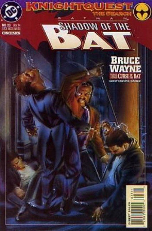 Cover of Batman: Shadow of the Bat #23. One of 250,000 Vintage American Comics on sale from Krypton!