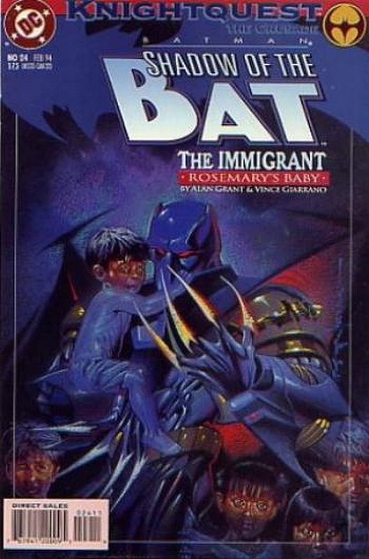 Cover of Batman: Shadow of the Bat #24. One of 250,000 Vintage American Comics on sale from Krypton!