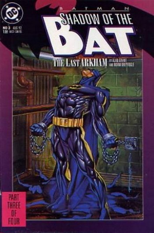 Cover of Batman: Shadow of the Bat #3. One of 250,000 Vintage American Comics on sale from Krypton!