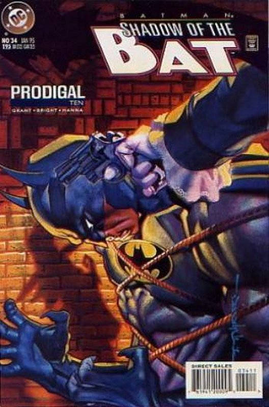 Cover of Batman: Shadow of the Bat #34. One of 250,000 Vintage American Comics on sale from Krypton!