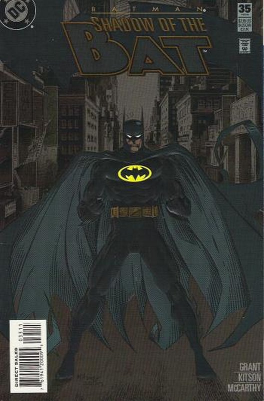Cover of Batman: Shadow of the Bat #35. One of 250,000 Vintage American Comics on sale from Krypton!