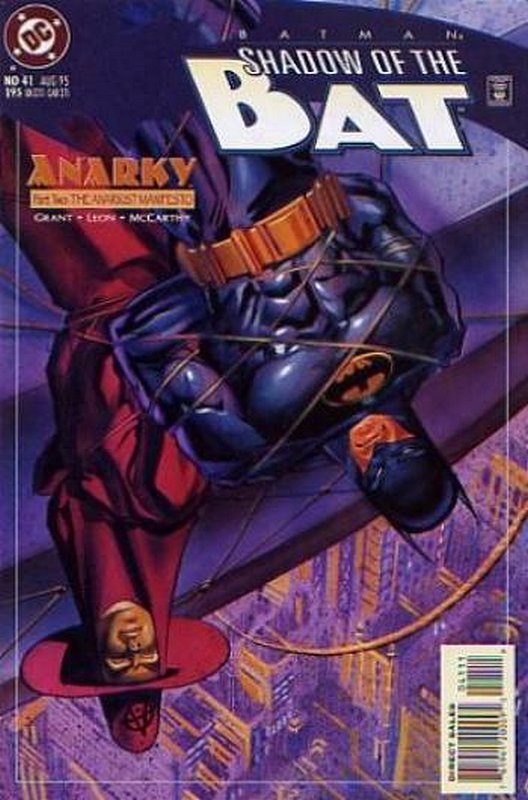 Cover of Batman: Shadow of the Bat #41. One of 250,000 Vintage American Comics on sale from Krypton!