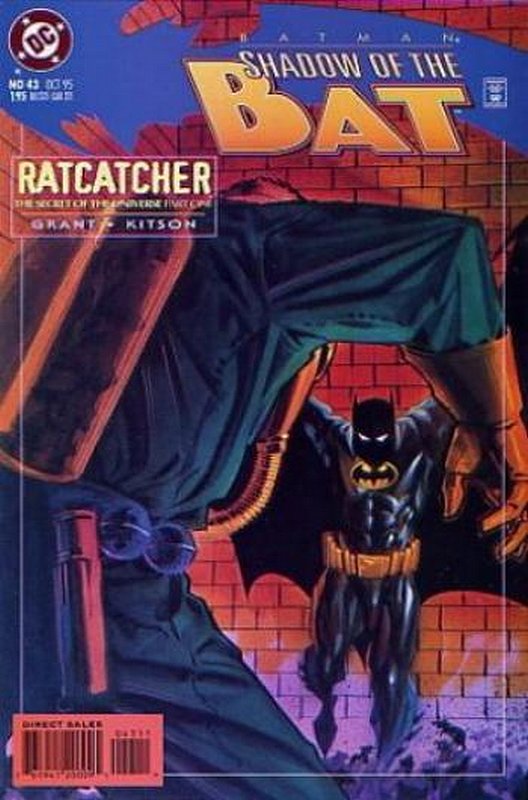 Cover of Batman: Shadow of the Bat #43. One of 250,000 Vintage American Comics on sale from Krypton!