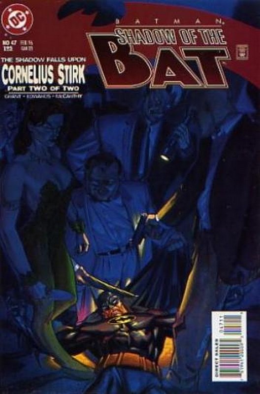 Cover of Batman: Shadow of the Bat #47. One of 250,000 Vintage American Comics on sale from Krypton!