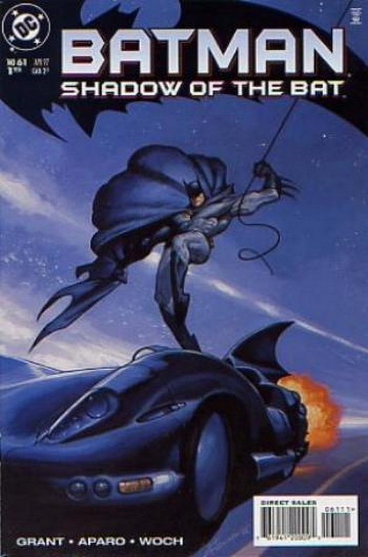 Cover of Batman: Shadow of the Bat #61. One of 250,000 Vintage American Comics on sale from Krypton!