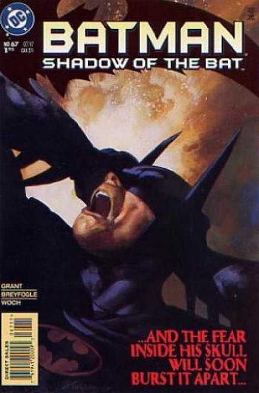 Cover of Batman: Shadow of the Bat #67. One of 250,000 Vintage American Comics on sale from Krypton!