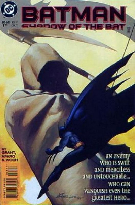 Cover of Batman: Shadow of the Bat #68. One of 250,000 Vintage American Comics on sale from Krypton!