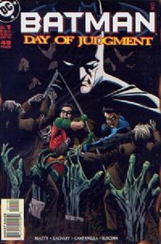 Cover of Batman Day of Judgment #1. One of 250,000 Vintage American Comics on sale from Krypton!