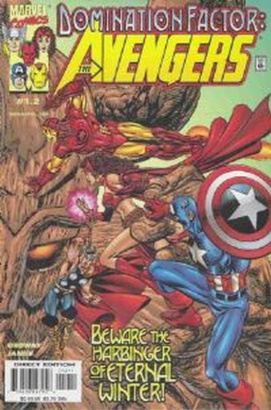Cover of Domination Factor: Avengers #1. One of 250,000 Vintage American Comics on sale from Krypton!