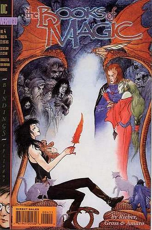 Cover of Books of Magic (Vol 1) #4. One of 250,000 Vintage American Comics on sale from Krypton!