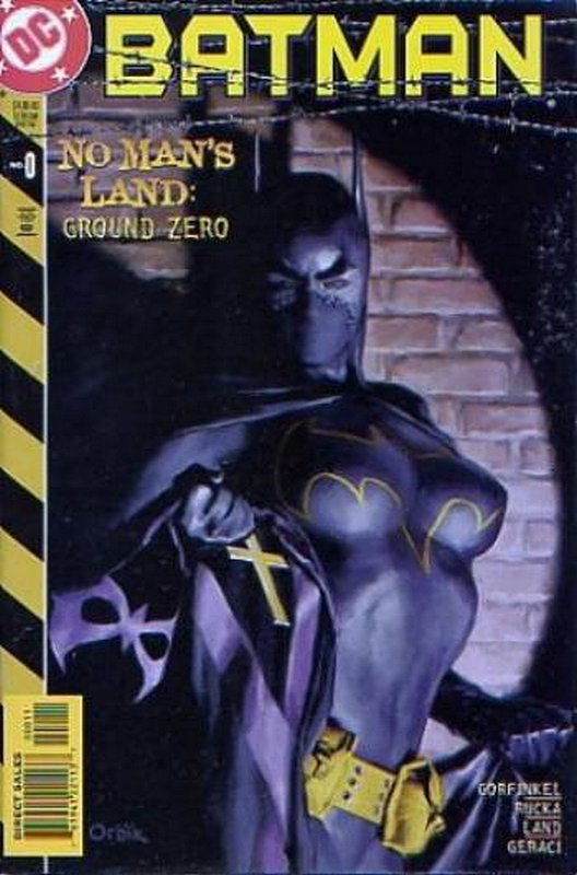 Cover of Batman: No Mans Land Zero #0. One of 250,000 Vintage American Comics on sale from Krypton!