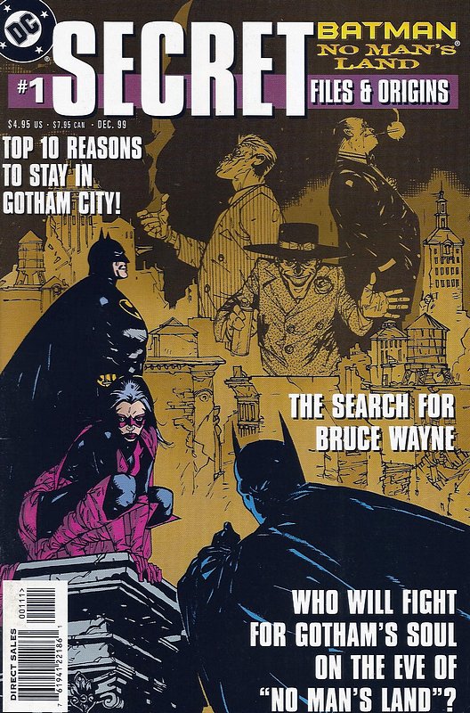 Cover of Batman: No Mans Land Secret Files #1. One of 250,000 Vintage American Comics on sale from Krypton!