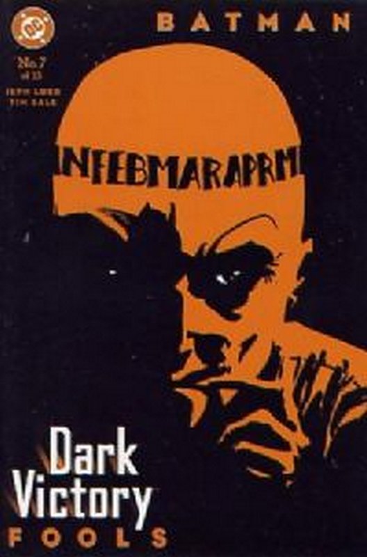 Cover of Batman: Dark Victory (1999 Ltd) #7. One of 250,000 Vintage American Comics on sale from Krypton!