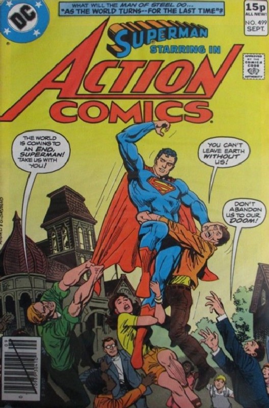 Cover of Action Comics (Vol 1) #499. One of 250,000 Vintage American Comics on sale from Krypton!