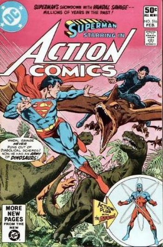 Cover of Action Comics (Vol 1) #516. One of 250,000 Vintage American Comics on sale from Krypton!