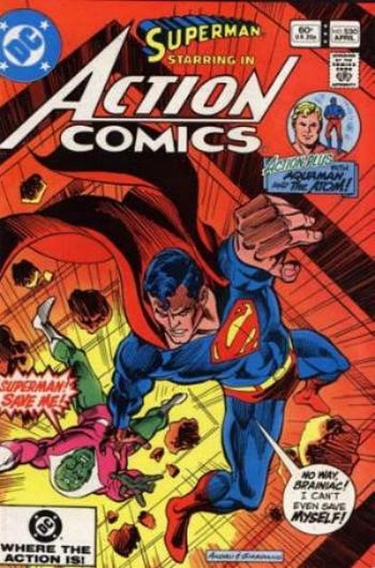 Cover of Action Comics (Vol 1) #530. One of 250,000 Vintage American Comics on sale from Krypton!