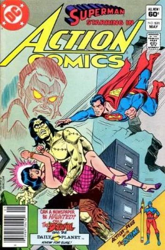 Cover of Action Comics (Vol 1) #531. One of 250,000 Vintage American Comics on sale from Krypton!
