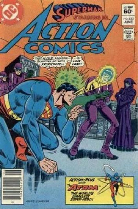 Cover of Action Comics (Vol 1) #532. One of 250,000 Vintage American Comics on sale from Krypton!
