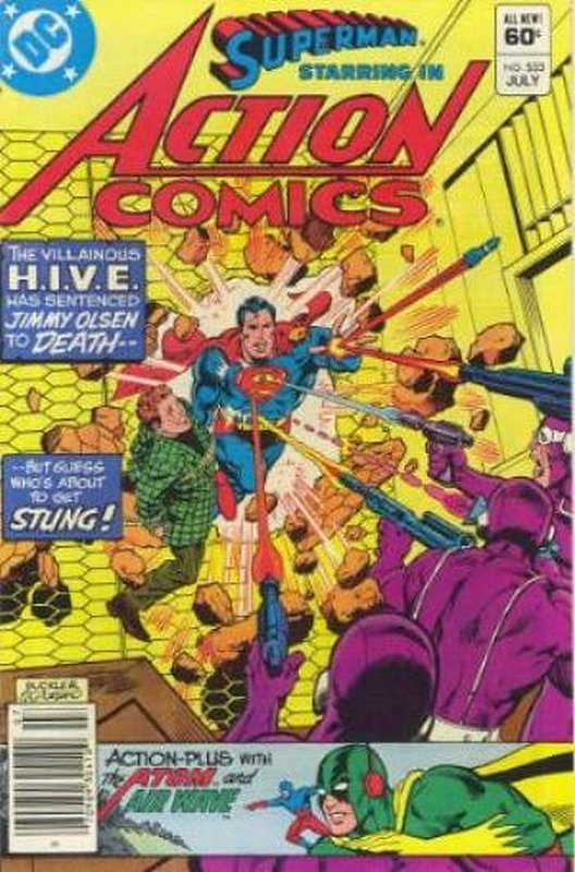 Cover of Action Comics (Vol 1) #533. One of 250,000 Vintage American Comics on sale from Krypton!