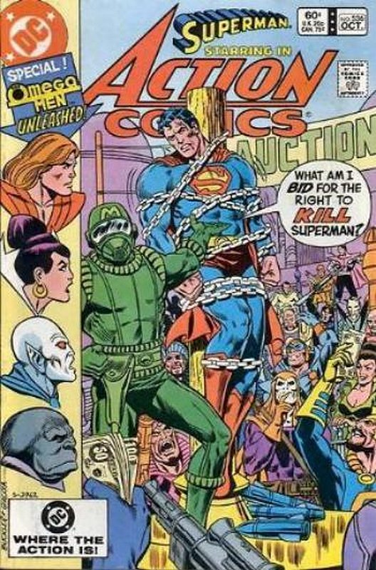 Cover of Action Comics (Vol 1) #536. One of 250,000 Vintage American Comics on sale from Krypton!
