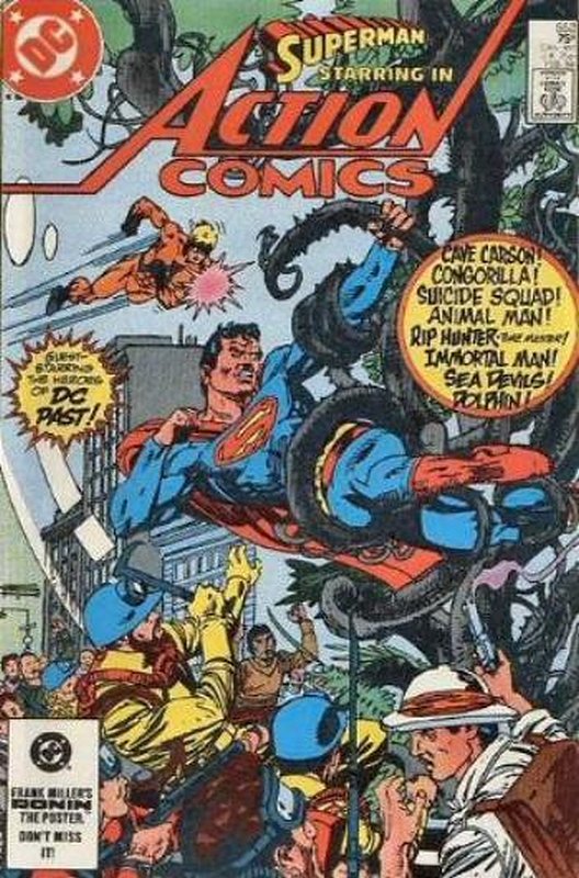 Cover of Action Comics (Vol 1) #552. One of 250,000 Vintage American Comics on sale from Krypton!
