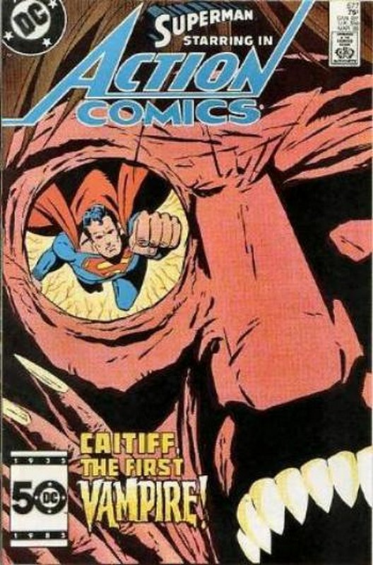 Cover of Action Comics (Vol 1) #577. One of 250,000 Vintage American Comics on sale from Krypton!