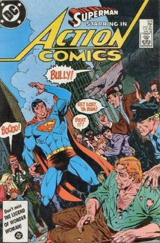 Cover of Action Comics (Vol 1) #578. One of 250,000 Vintage American Comics on sale from Krypton!