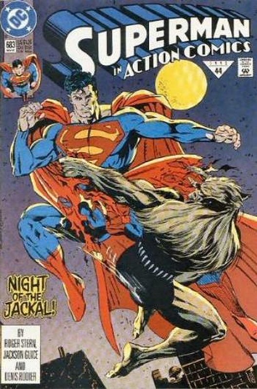 Cover of Action Comics (Vol 1) #683. One of 250,000 Vintage American Comics on sale from Krypton!