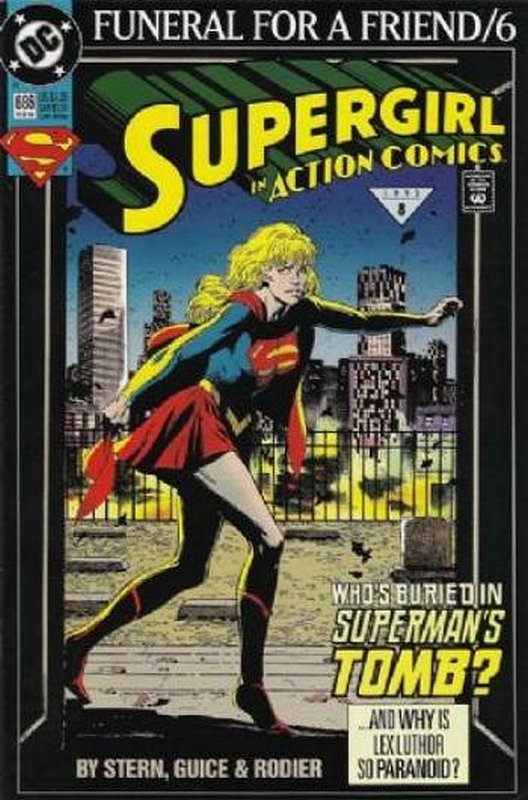 Cover of Action Comics (Vol 1) #686. One of 250,000 Vintage American Comics on sale from Krypton!