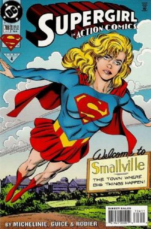 Cover of Action Comics (Vol 1) #706. One of 250,000 Vintage American Comics on sale from Krypton!