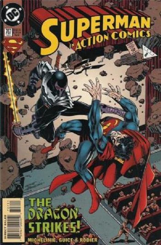 Cover of Action Comics (Vol 1) #707. One of 250,000 Vintage American Comics on sale from Krypton!