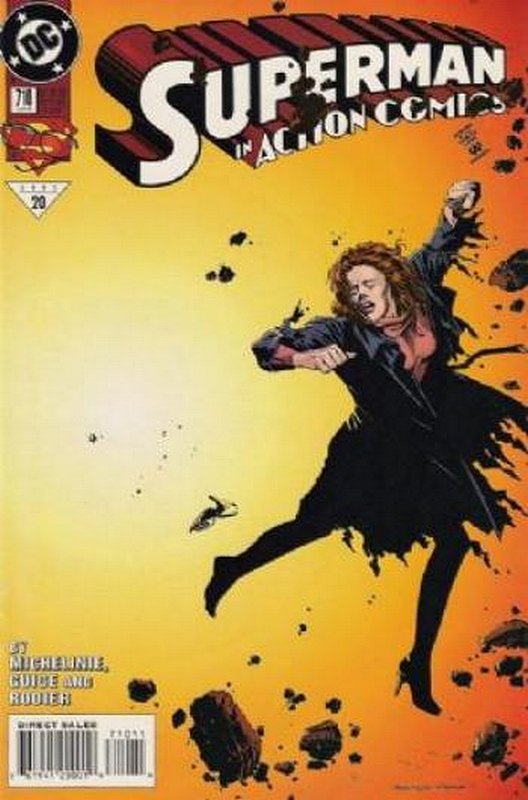 Cover of Action Comics (Vol 1) #710. One of 250,000 Vintage American Comics on sale from Krypton!