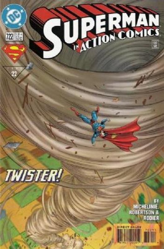 Cover of Action Comics (Vol 1) #722. One of 250,000 Vintage American Comics on sale from Krypton!