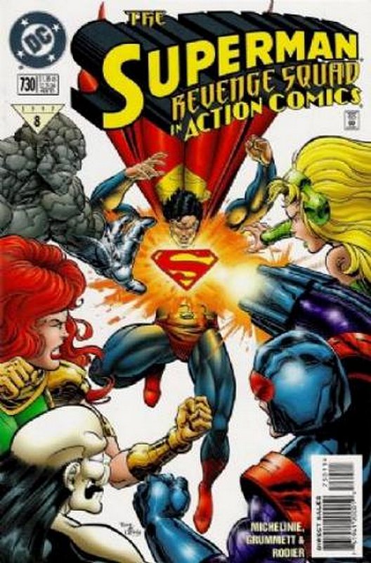Cover of Action Comics (Vol 1) #730. One of 250,000 Vintage American Comics on sale from Krypton!