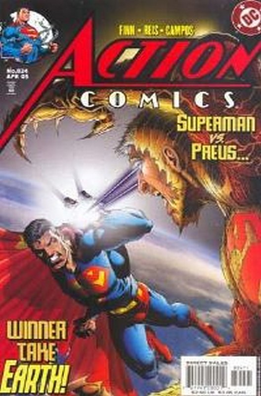Cover of Action Comics (Vol 1) #824. One of 250,000 Vintage American Comics on sale from Krypton!