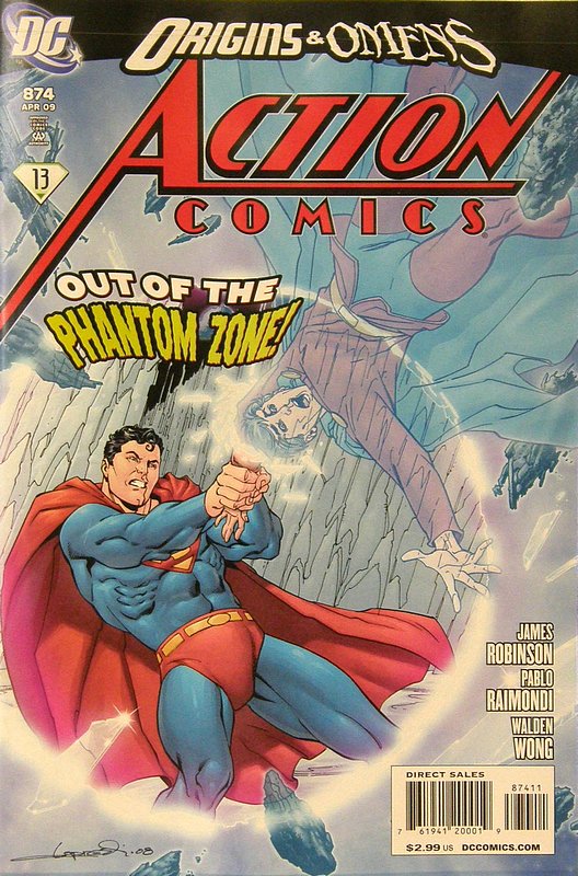 Cover of Action Comics (Vol 1) #874. One of 250,000 Vintage American Comics on sale from Krypton!