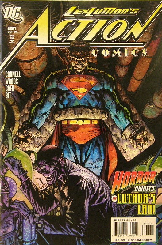 Cover of Action Comics (Vol 1) #891. One of 250,000 Vintage American Comics on sale from Krypton!