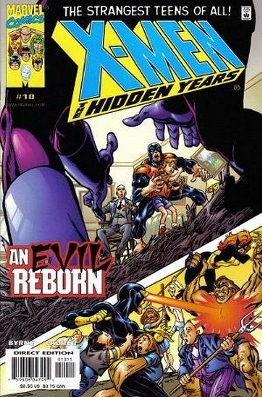 Cover of X-Men: The Hidden Years (Vol 1) #10. One of 250,000 Vintage American Comics on sale from Krypton!