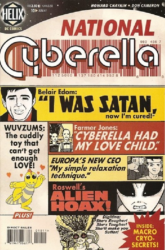 Cover of Cyberella (Vol 1) #10. One of 250,000 Vintage American Comics on sale from Krypton!