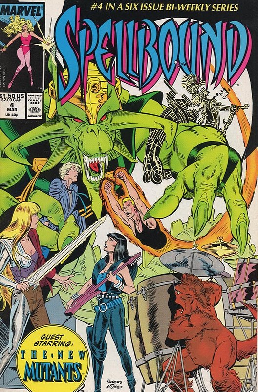 Cover of Spellbound (1988 Ltd) #4. One of 250,000 Vintage American Comics on sale from Krypton!