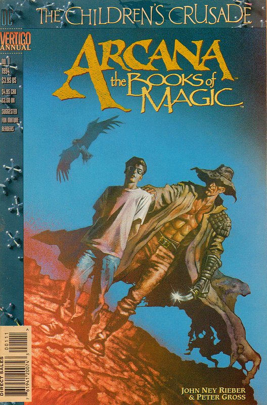 Cover of Arcana Annual (1994 One Shot) #1. One of 250,000 Vintage American Comics on sale from Krypton!