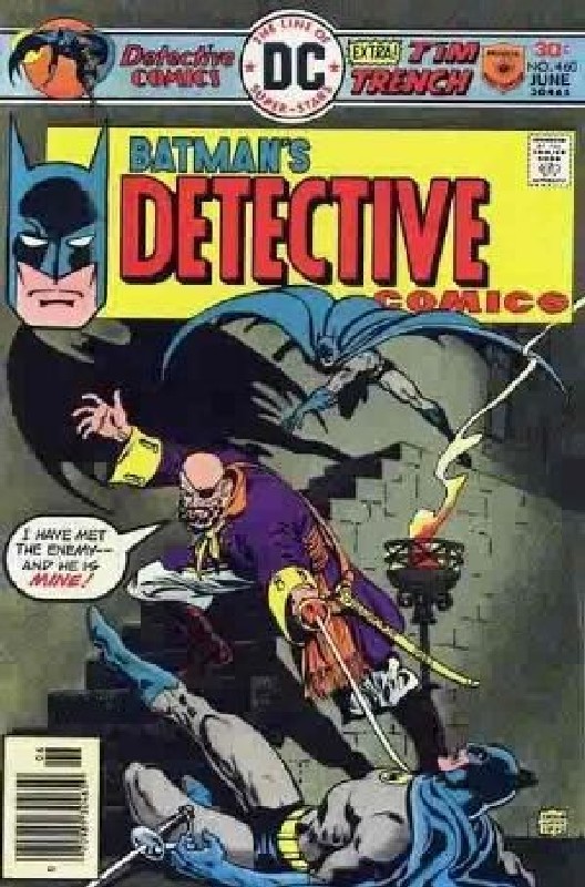 Cover of Detective Comics #460. One of 250,000 Vintage American Comics on sale from Krypton!