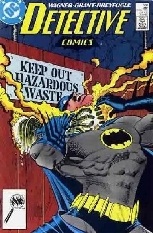 Cover of Detective Comics #588. One of 250,000 Vintage American Comics on sale from Krypton!