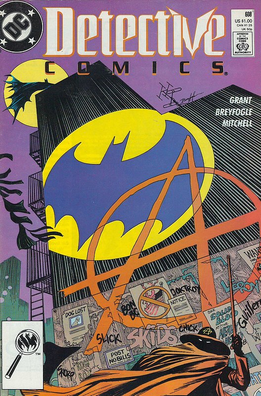 Cover of Detective Comics #608. One of 250,000 Vintage American Comics on sale from Krypton!