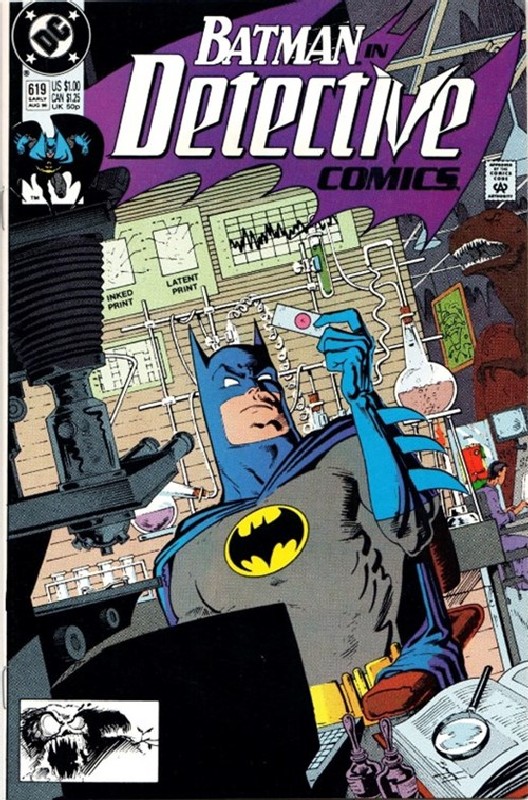 Cover of Detective Comics #619. One of 250,000 Vintage American Comics on sale from Krypton!