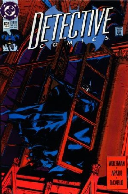 Cover of Detective Comics #628. One of 250,000 Vintage American Comics on sale from Krypton!