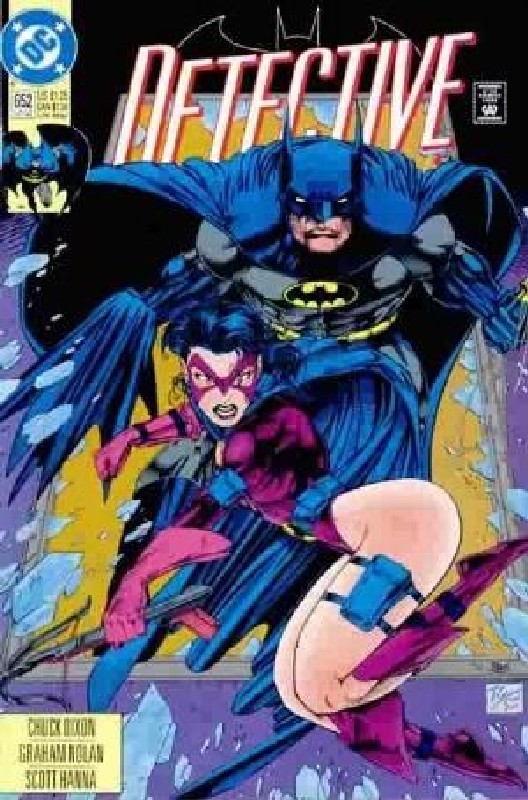Cover of Detective Comics #652. One of 250,000 Vintage American Comics on sale from Krypton!