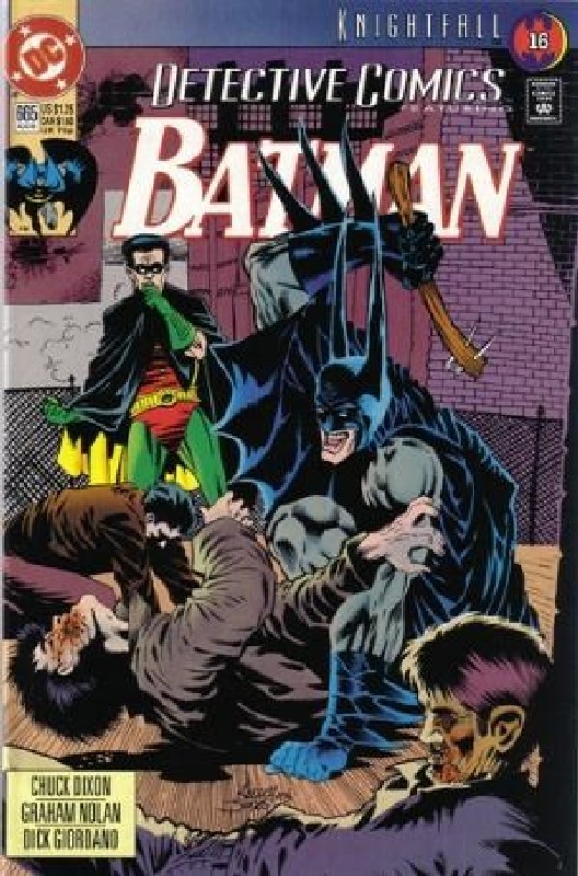 Cover of Detective Comics #665. One of 250,000 Vintage American Comics on sale from Krypton!